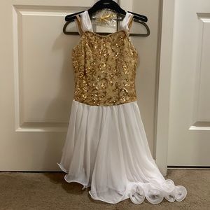 Revolution Gold Sequin Lyrical Costume
